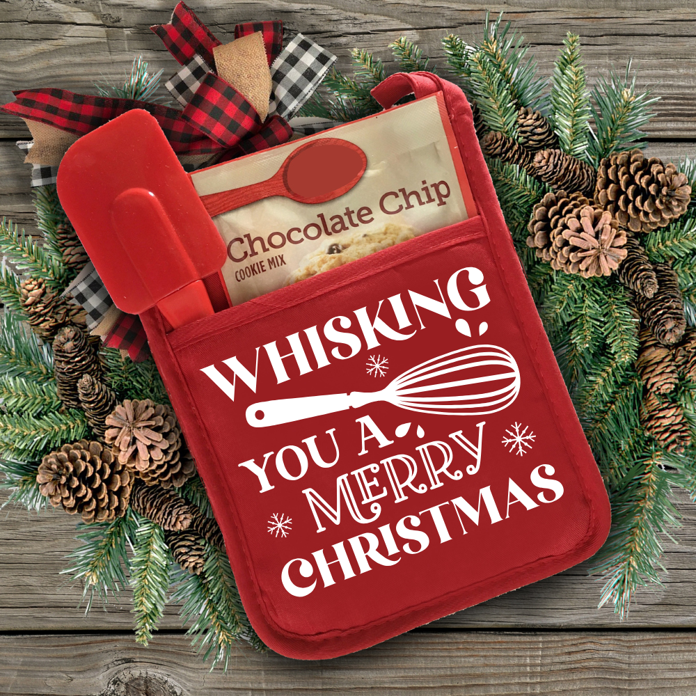 We Whisk you a Merry Christmas Potholder