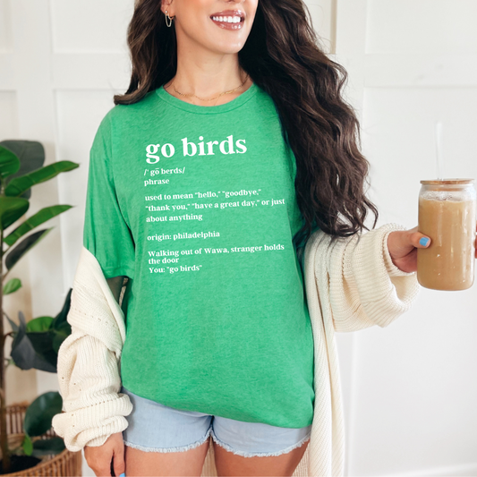 GO BIRDS DEFINITION