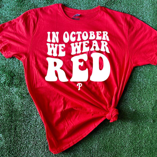 In October We wear Red