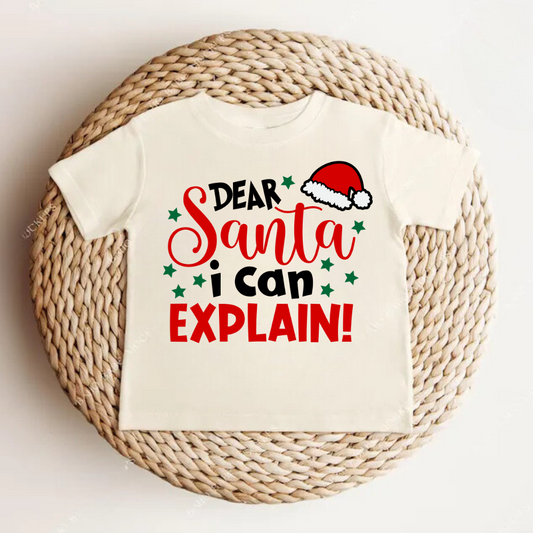 Dear Santa I can explain...