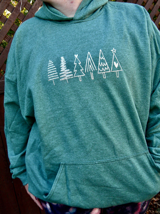 Sparkly Christmas Tree Sweatshirt
