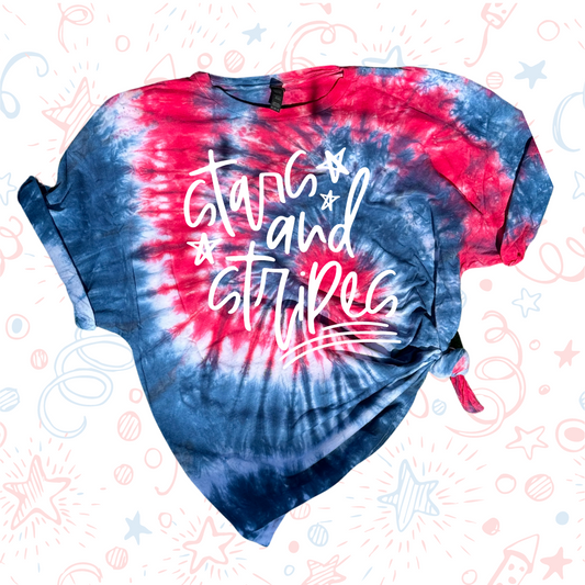 Stars & Stripes Tiedye 🇺🇸